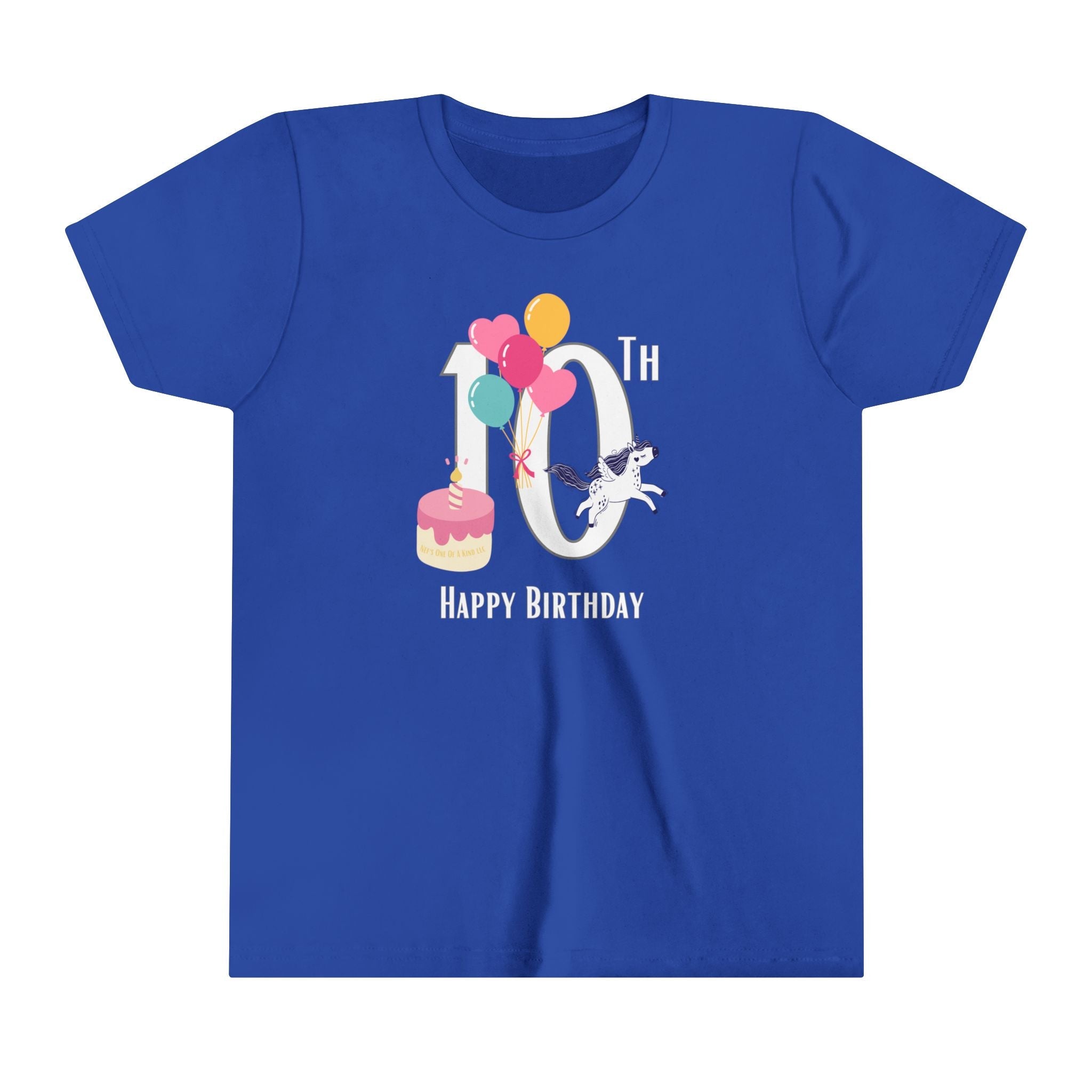 Happy 10th Birthday Unicorn Tee